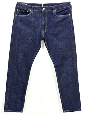 Levis 512 Slim Taper Jeans Men 38x30 Dark Wash Stretch Denim USA Classic